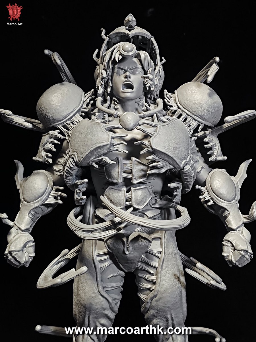 MarcoArt6's tweet photo. Guyver Transforming (Unpainted kit) 

強殖装甲ガイバー
Scale: 1/6 
Height :335mm 
https://t.co/zJawtlSrZR

#強殖装甲ガイバー
#marcoart #guyver #強殖装甲 https://t.co/kfgOiDyiCz