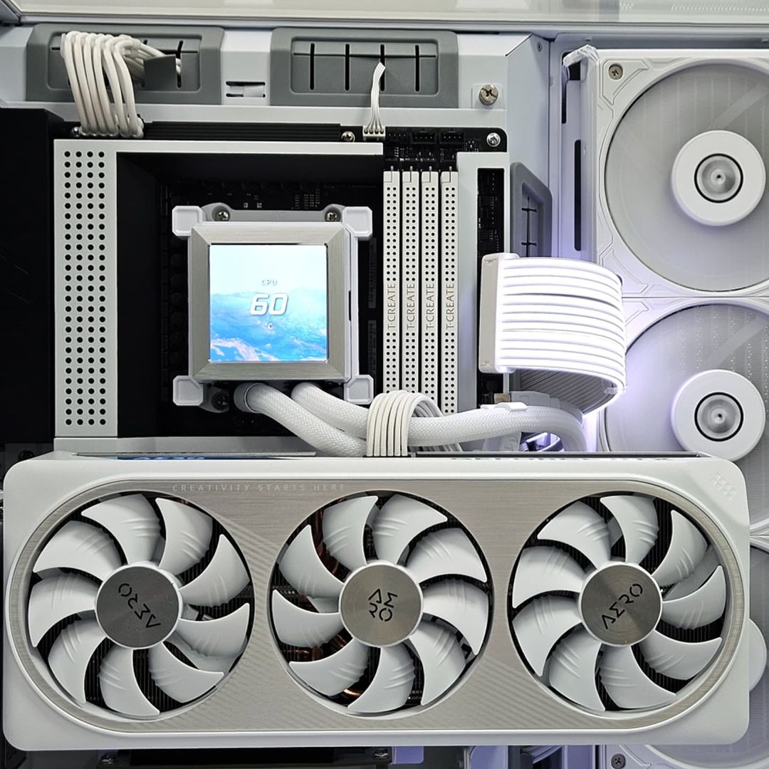 TeamGroup_JP's tweet image. @whitepcbuilder さんの白色にこだわった自作PCが好きですか😽 
#teamgroup #teamcreate #tcreate #tcreateexpert #ramddr5 #ddr5 #ramgaming  #whiteram #whitesetup #pcbuild #whitepc