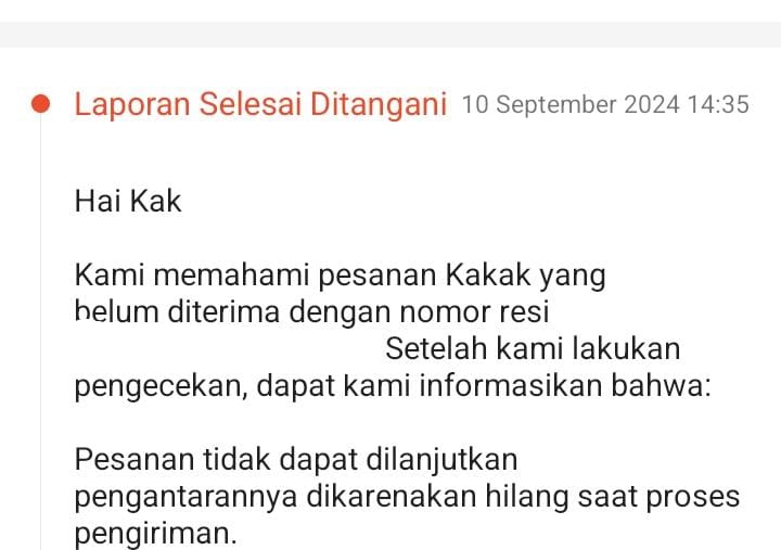 dinkthv's tweet photo. Guyss paketku udah 5 kali hilang semnjak pake pengiriman shopeexpress🥹🥹 tolong dong masa kita co barang cuman buat berakhir hilaang? Masalahnya aku yang dom nya diluar pulau Jawa nunggu nya sampe 2 mingguan lo, garansi nya ga sebanding mau paket ku aja😭😭
@ShopeeID @ShopeeCare https://t.co/tTUoe4qlci