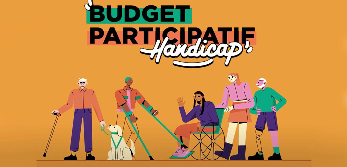 handimapfr's tweet photo. Budget participatif handicap de la région Île-de-France : une foule de projets en lice https://t.co/augXD7vEk4 https://t.co/XwJr8MCVp5