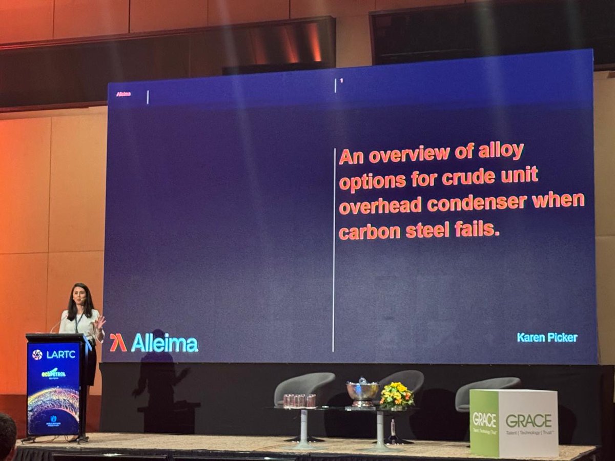 Alleimagroup's tweet photo. We had a blast at #LARTC24! Thanks to all who joined us and to those who heard Karen Picker's presentation. Missed us? Read more about our advanced #materialstechnology, Sanicro® 35, advanced stainless steel, and more.
🔗: https://t.co/kohWauwW8W https://t.co/DmIsaIO3Lv