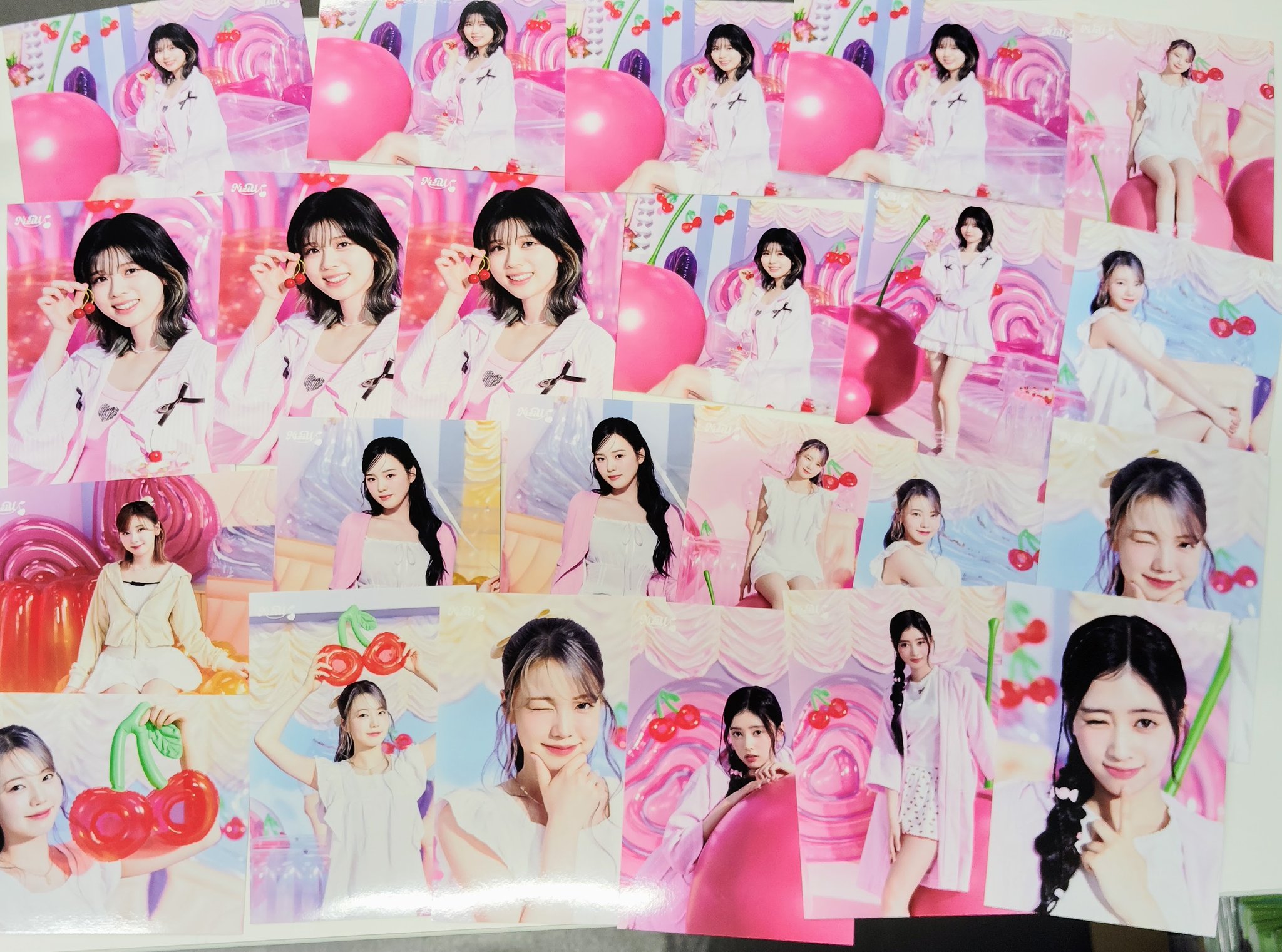 NIZIU クリアトレカ JYP POPUP 9枚コンプ NIZIU クリアトレカ JYP POPUP 9枚コンプ RANDOM TRADING CARD