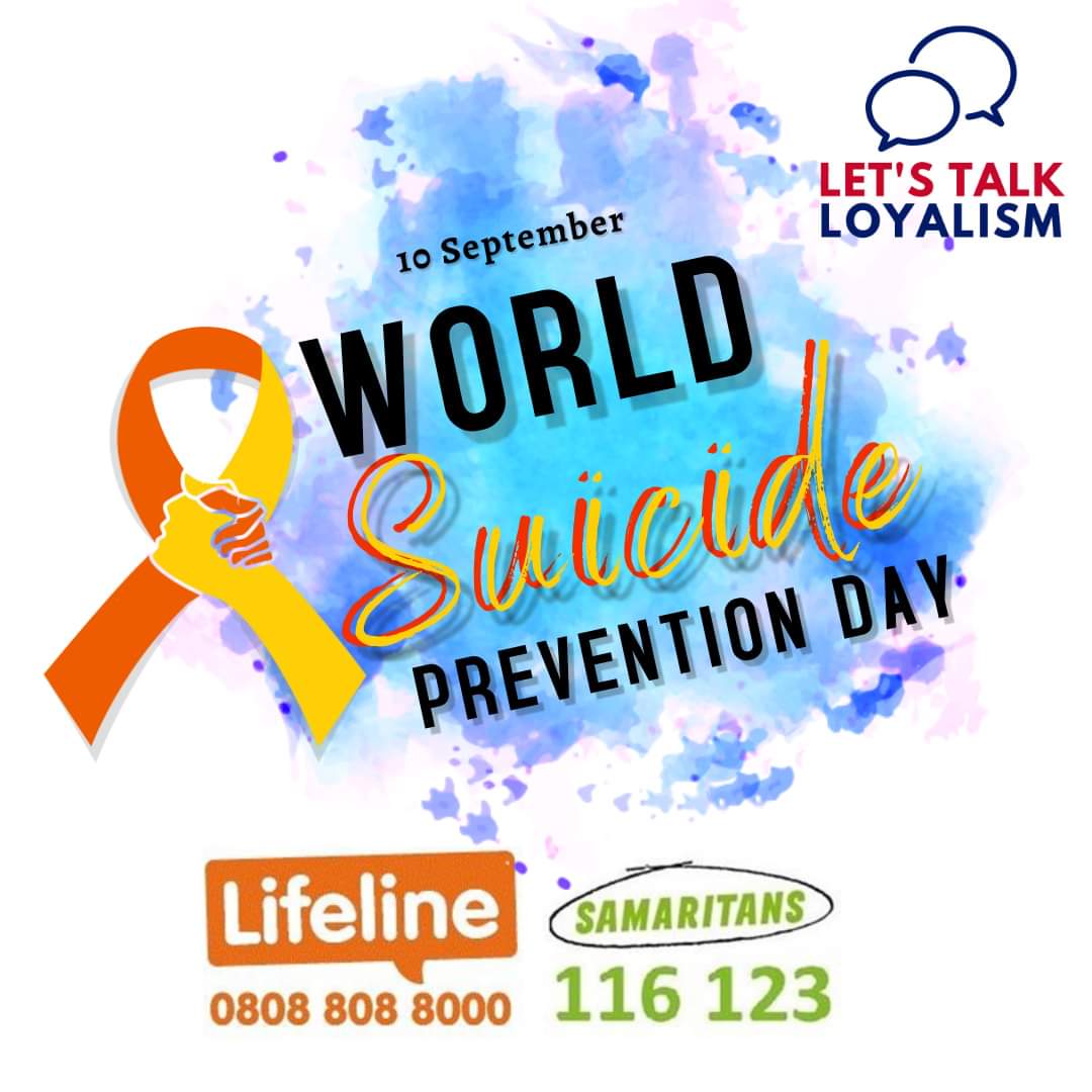 World Suicide Prevention Day

Mental health is one of the biggest health challenges our society currently faces.

While more can and must be done, organisations and support is out there for those that need it.

Please use these services when or if you need them. You’re not alone.