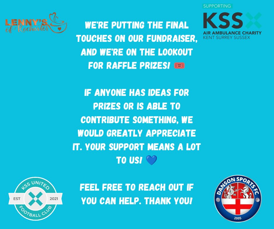 Please get in contact if you can help! 💙💙