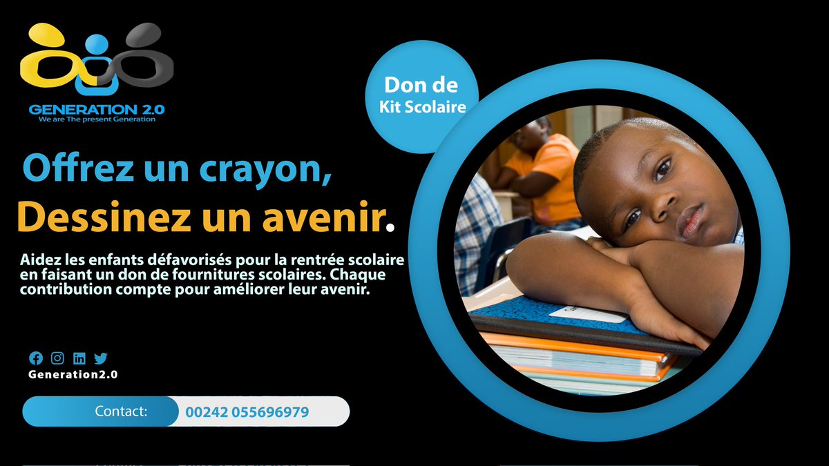 GenerationG20's tweet image. #Generation20 Nous vous invitons à participer à cette œuvre de charité. Pour plus d'infos contacter le numéro ci-dessus.