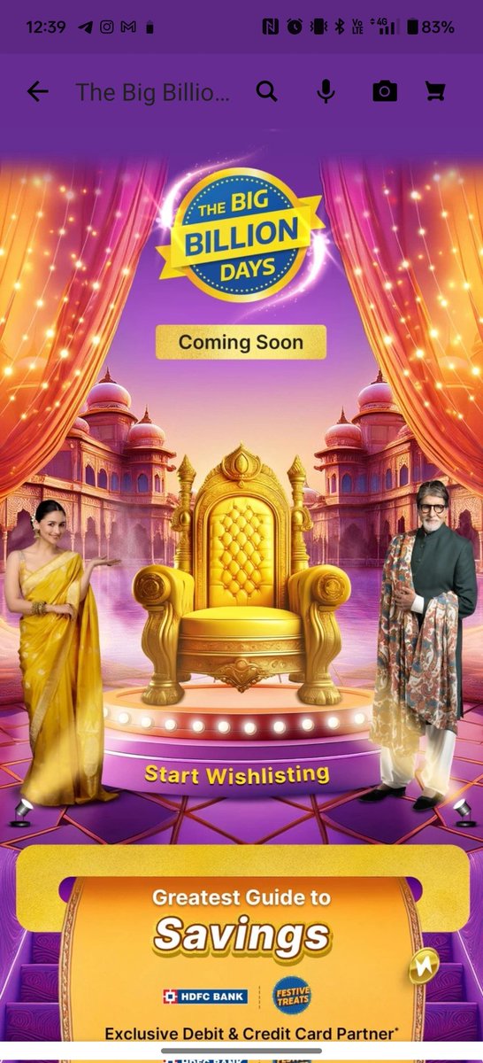 techienotfound's tweet image. Ooh it&apos;s almost here, let&apos;s hope there will be no more cancellation of valid orders and soap in boxes😛
Jokes apart.. please be cautious and make a video if you buy something costly.

#bigbilliondays #flipkart