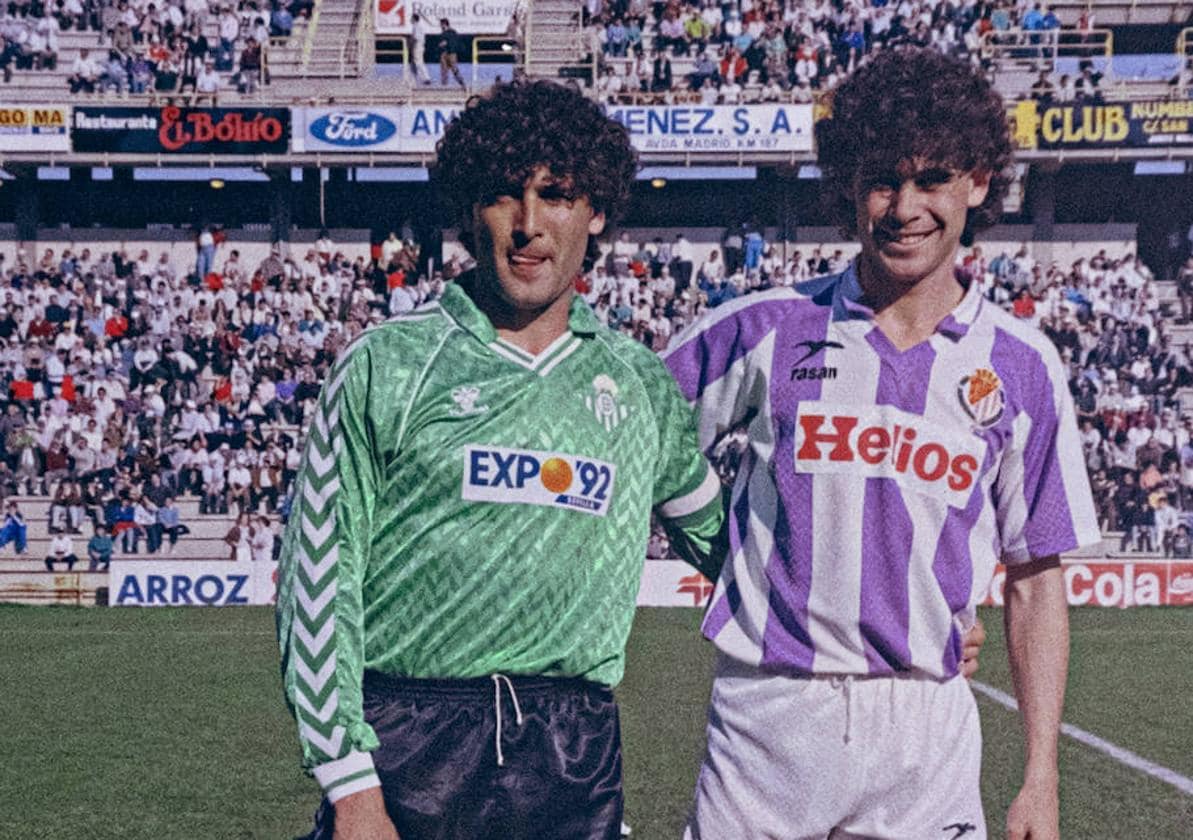 OdFutbolModerno's tweet photo. Los hermanos Hierro en sus tiempos mozos. ¿Qué otros hermanos han llegado a la élite del fútbol? https://t.co/puMk5Jn8CS