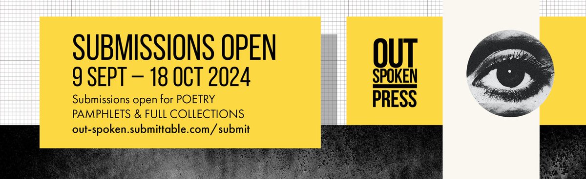 Big newsletter going out to our mailing list today — with news of workshops, live events, new books, submissions, an imprint &amp; more

It’s raining and we stay busy. Sign up to the mailing list here to get the news in your inbox &gt;&gt; outspokenldn.com/subscribe