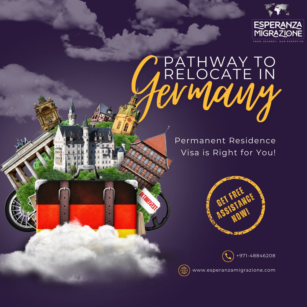 esperanzavisa's tweet image. Do you want to live in Germany permanently?🇩🇪 A #permanentvisa for Germany opens the doors to long-term settlement in one of Europe’s most dynamic economies. Contact us and Apply today!

#germanyvisa #germanypr #MoveToGermany #germanylife #prvisa #germanyexpats #germanyworkvisa