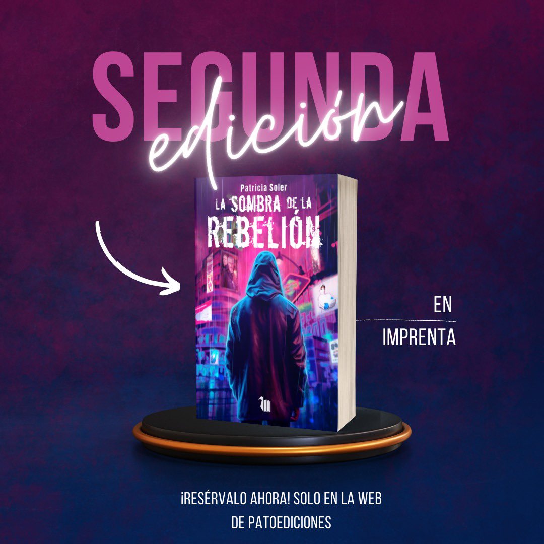 PatoEdiciones's tweet image. Hay algo entrando a imprenta 💥

Los talestrum tienen mucha historia que contar y no van a quedarse callados hasta que todos leáis la trilogía #Prodigium. 

¡Reserva ya la primera parte: «La sombra de la rebelión»!