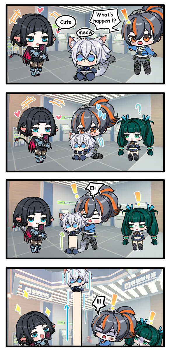 Seth , Jane , and friends  
Have fun 😊
#hoyocreators #zzzero #zzzfanart #zzzart #zzzcosplay #zzzmusic #zzzcomic #zzzedit #Seth #JaneDoe #ZhuYuan #QingYi #lycaon 