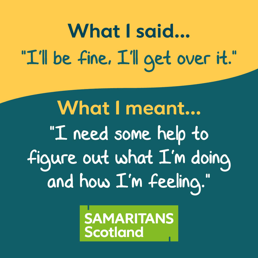 "I was very good at saying I was fine even when I had tears in my eyes"

Read Adrienne's story on #WorldSuicidePreventionDay 💚 

🔗 samaritans.org/scotland/news/…