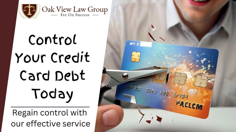 ovlg's tweet image. 💳Struggling with #creditcarddebt? Our Credit Card Settlement can help you regain control!📉
LEARN HERE👉tinyurl.com/8w5rms2x
#FinancialControl #DebtRelief #DebtManagement #DebtSolutions #OVLG #DebtRecovery #DebtSettlement #CreditCardSettlement #OakViewLawGroup