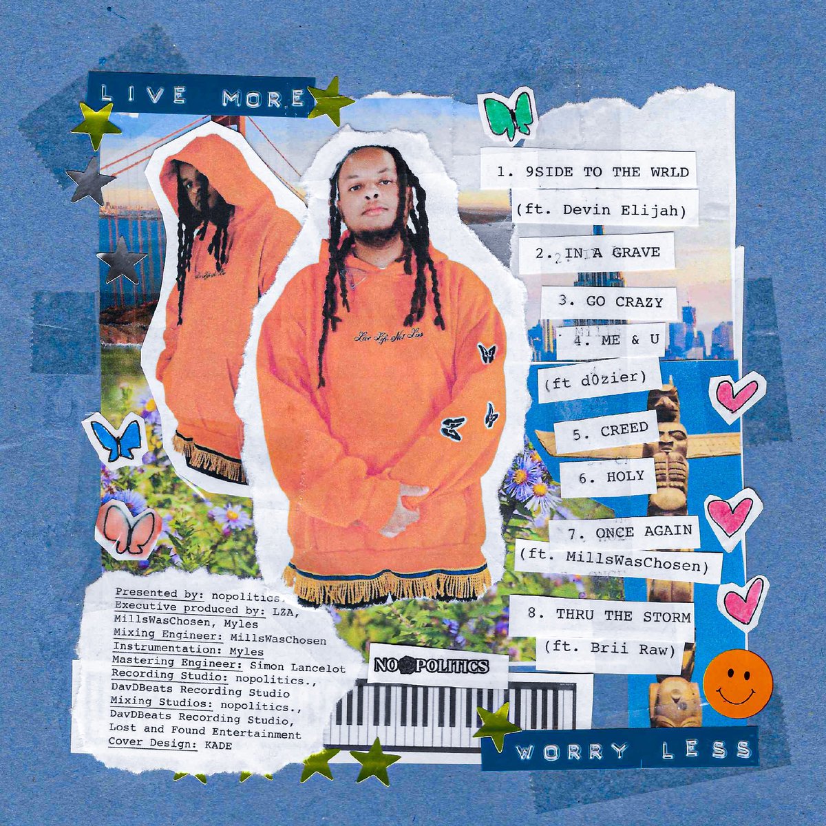 NoPolitics__'s tweet photo. LIVE MORE, WORRY LESS - @LongLiveLZA available now on all platforms 🦋

https://t.co/TYbgc4rGpU

#NoPolitics #LiveMoreWorryLess #InlandEmpire #California 📍 https://t.co/QfJHko4Pna