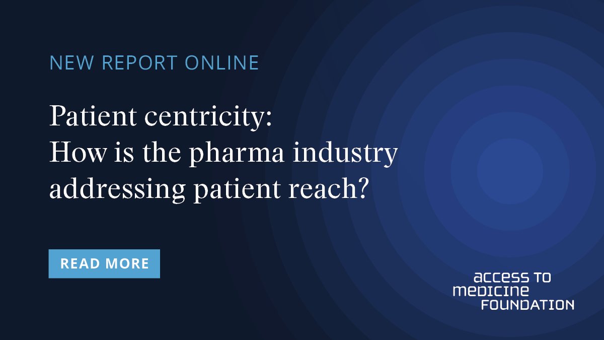 ONLINE NOW: A first-of-its-kind report which addresses the critical issue of how #pharma companies are reaching patients worldwide, especially in #LMICs. Read the report➡accesstomedicinefoundation.org/news/what-phar… <a href="/gatesfoundation/">Gates Foundation</a> <a href="/FCDOGovUK/">Foreign, Commonwealth & Development Office</a> <a href="/DutchMFA/">Dutch Ministry of Foreign Affairs 🇳🇱</a> <a href="/HelmsleyTrust/">Helmsley Charitable Trust</a> <a href="/wellcometrust/">Wellcome</a> <a href="/AXAIM/">AXA IM</a> <a href="/si_sfg/">Stewart Investors</a>