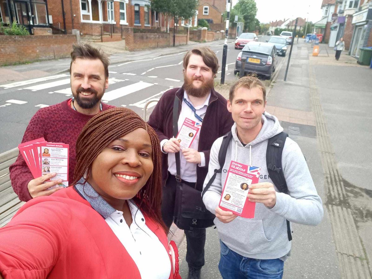 It was lovely to back out speaking to residents in Shirley Ward yesterday ahead of a council by-election taking place. Really strong support for Victoria Ugwoeme who is hoping to succeed <a href="/LabourSatvir/">Satvir Kaur</a> following her election to Parliament. #Labourdooratep
