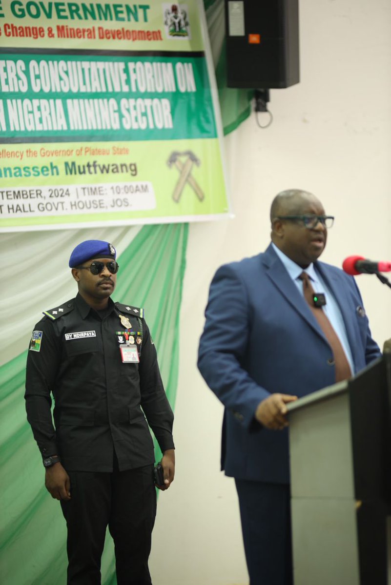MinOfECCMD's tweet image. The Plateau State Government is leading a crucial dialogue on the future of Nigeria&apos;s mining sector. This two-day consultative forum will shape the future of mining in Nigeria. #MiningReform #SustainableDevelopment #PlateauState #Nigeria