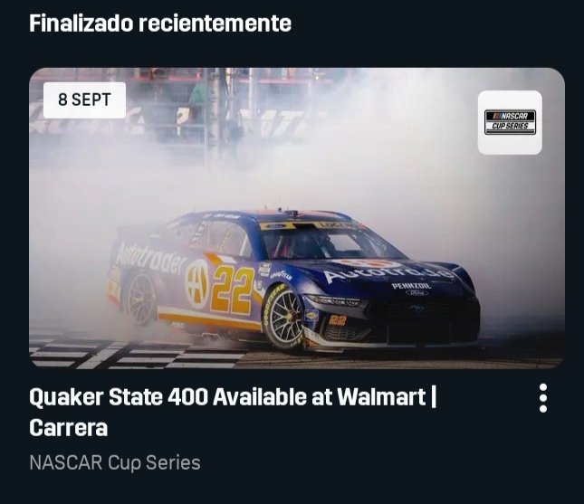 No nos podéis hacer este pedazo spoiler  a los que no pudimos ver el final de Atlanta, sabiendo al 100% que la ganaba Logano #NASCARenDAZN <a href="/JaviviQuilon/">Javier Quilón</a> <a href="/DavidDeSanchez/">David Sánchez-Cañete</a>