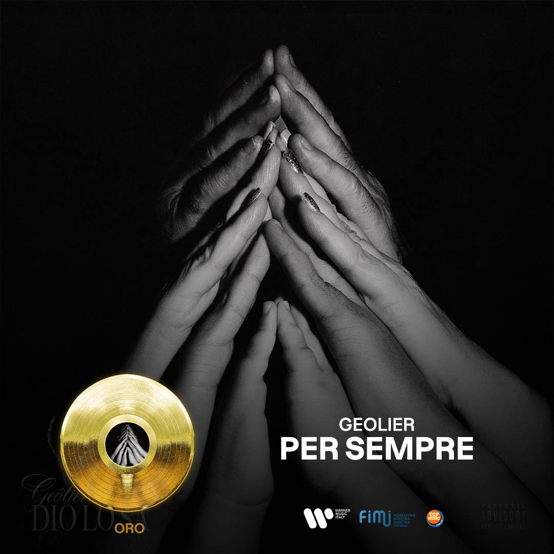 It’s #FimiAwards Time⚡

"Per sempre" di Geolier ottiene il DISCO D'ORO📀

Congratulazioni
<a href="/FIMI_IT/">FIMI</a>👏🏼