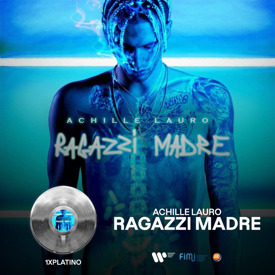 It’s #FimiAwards Time⚡

"RAGAZZI MADRE'' di Achille Lauro raggiunge il DISCO DI PLATINO💿

Congratulazioni
<a href="/FIMI_IT/">FIMI</a>👏🏼