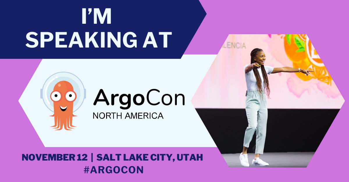 SatabrataYo's tweet photo. I can't wait to speak at #ArgoCon North America, 2024 - going live November 12 in Salt Lake City !!!

Join #TeamCloudNative + the #OpenSource community as we learn all the latest on the #Argo Project suite of #OpenSource tools to deploy + run apps + workloads on #K8s. ⛅ https://t.co/NBtOlESD9r