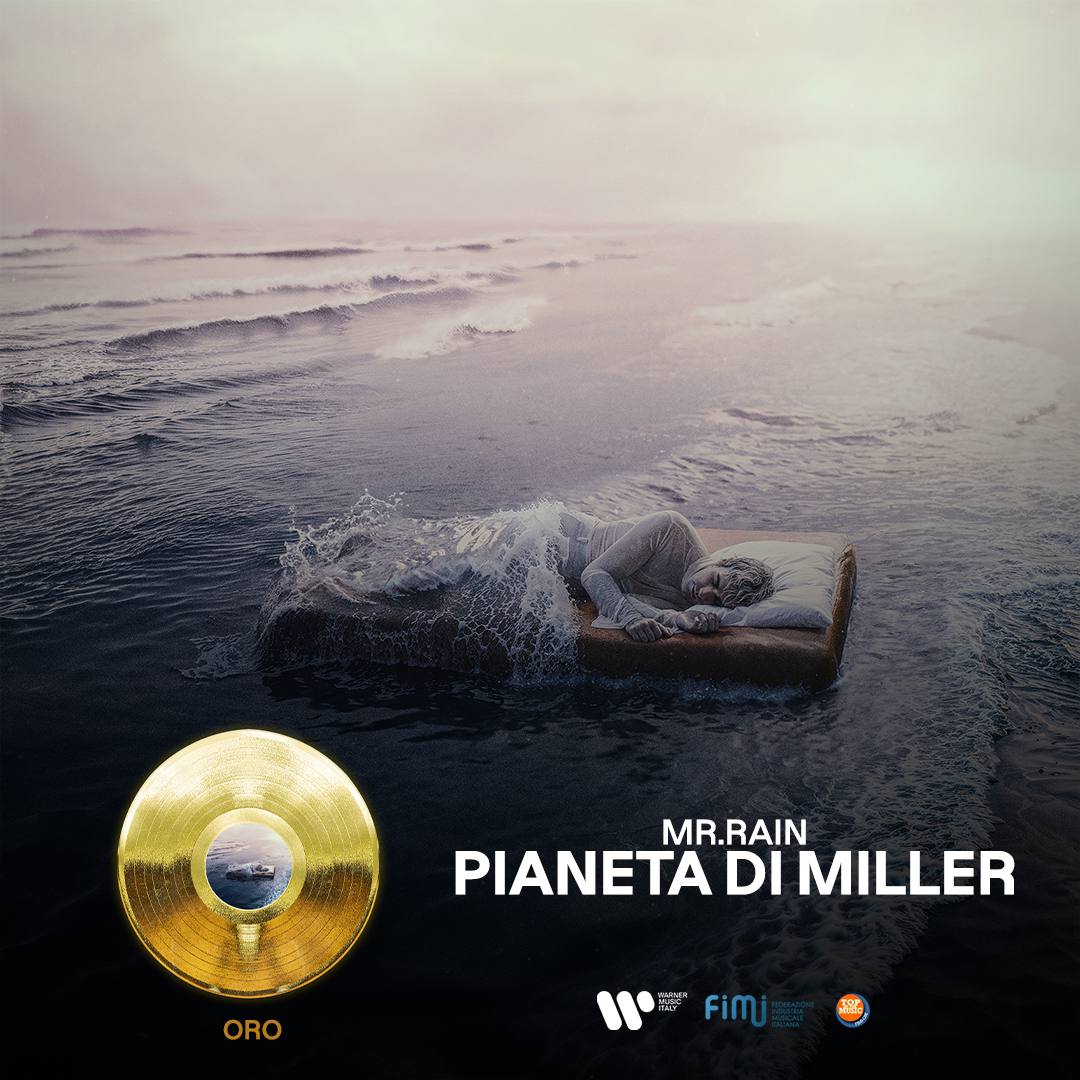 It’s #FimiAwards Time⚡

"PIANETA DI MILLER" di MR.RAIN ottiene il DISCO D'ORO📀

Congratulazioni
<a href="/FIMI_IT/">FIMI</a>👏🏼