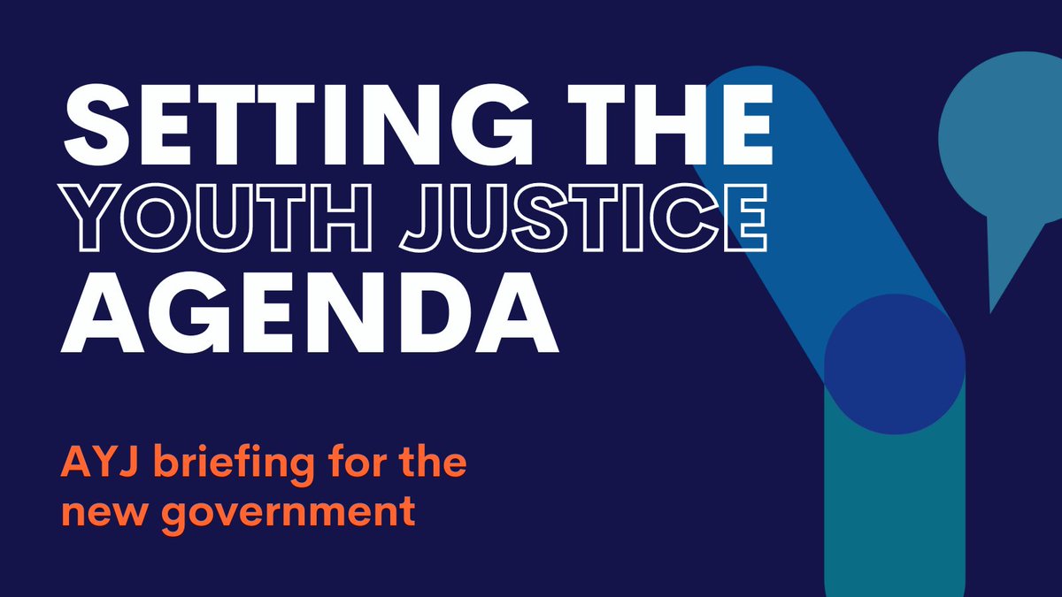 📢We are proud to today publish our new briefing urging the government to take bold action to reimagine youth justice

💡To safeguard vulnerable children, end racial disparities, and ensure custody is a last resort

👀Read more: bit.ly/3XHt1ot

👇Our recommendations: