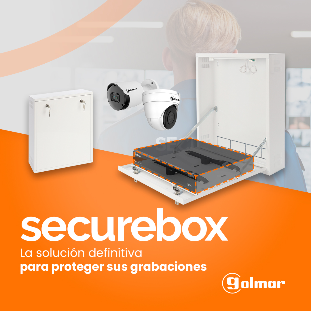 Nueva SECUREBOX, la solución definitiva para proteger sus grabaciones.

🔐 Protección total contra accesos no autorizados.
👌 Acceso fácil a los botones del grabador gracias a la tapa frontal abatible.
📏 Diseño de bajo perfil, ideal para espacios reducidos.