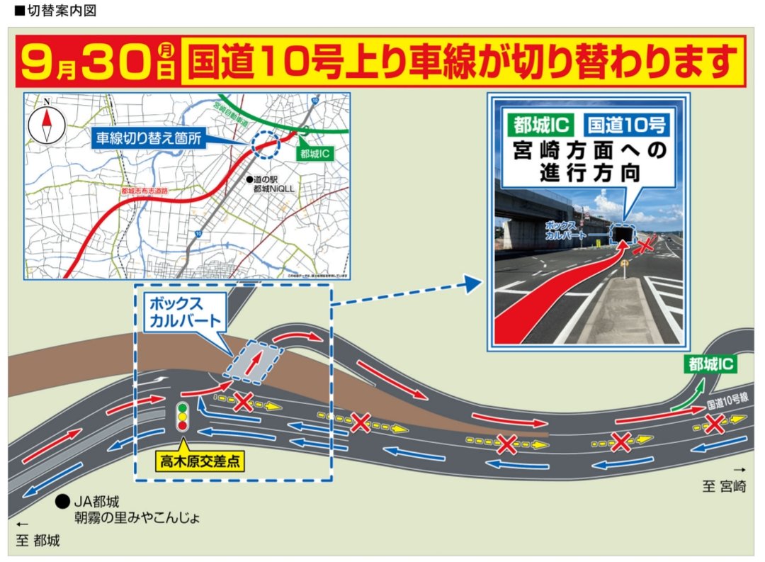 愛称板、丹波路 NJ BX 道路交通法解説 : LX QF（国土交通省 宮崎河川国道事務所