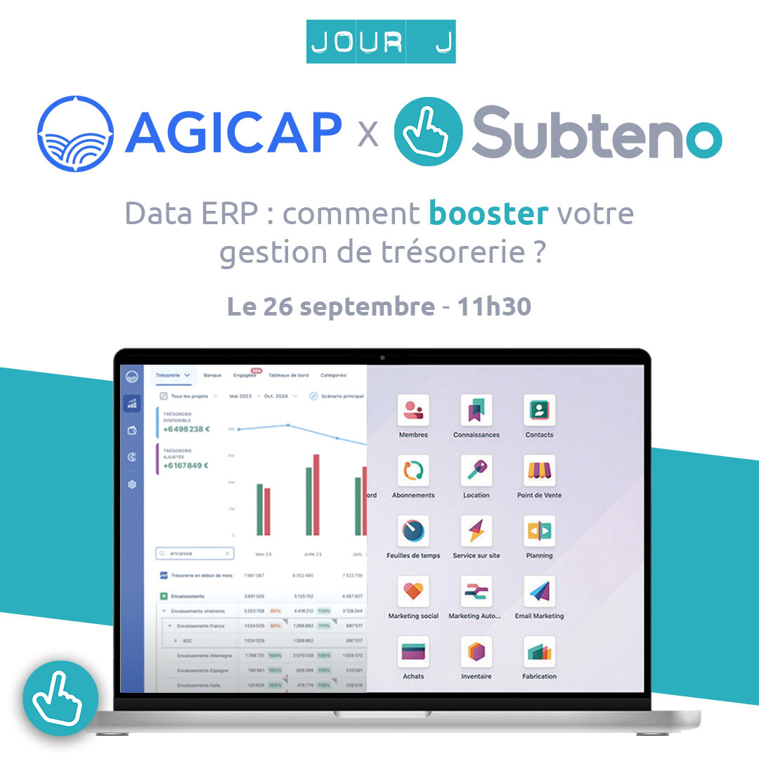 Subteno_'s tweet photo. 🚨 Le webinaire AGICAP c’est aujourd’hui à 11h30 !  
 
⏳ Il ne vous reste que quelques heures pour vous inscrire.  
 
➡️ Ne tardez plus, inscrivez-vous ici ➡️ https://t.co/dQ2TqSdkRN
#trésorerie #Agicap #Subteno #comptabilité #webinaire #odoo https://t.co/jgXrr6766o