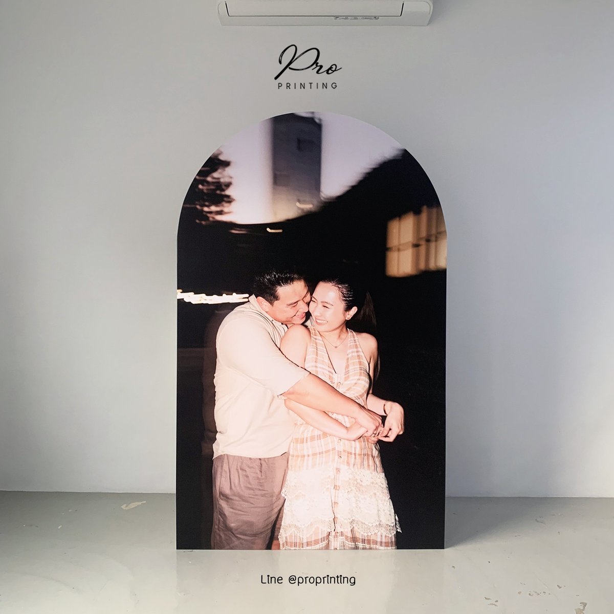 Pro printing กรอบแคนวาส สแตนดี้ ป้ายฟิวเจอร์บอร์ด tweet media