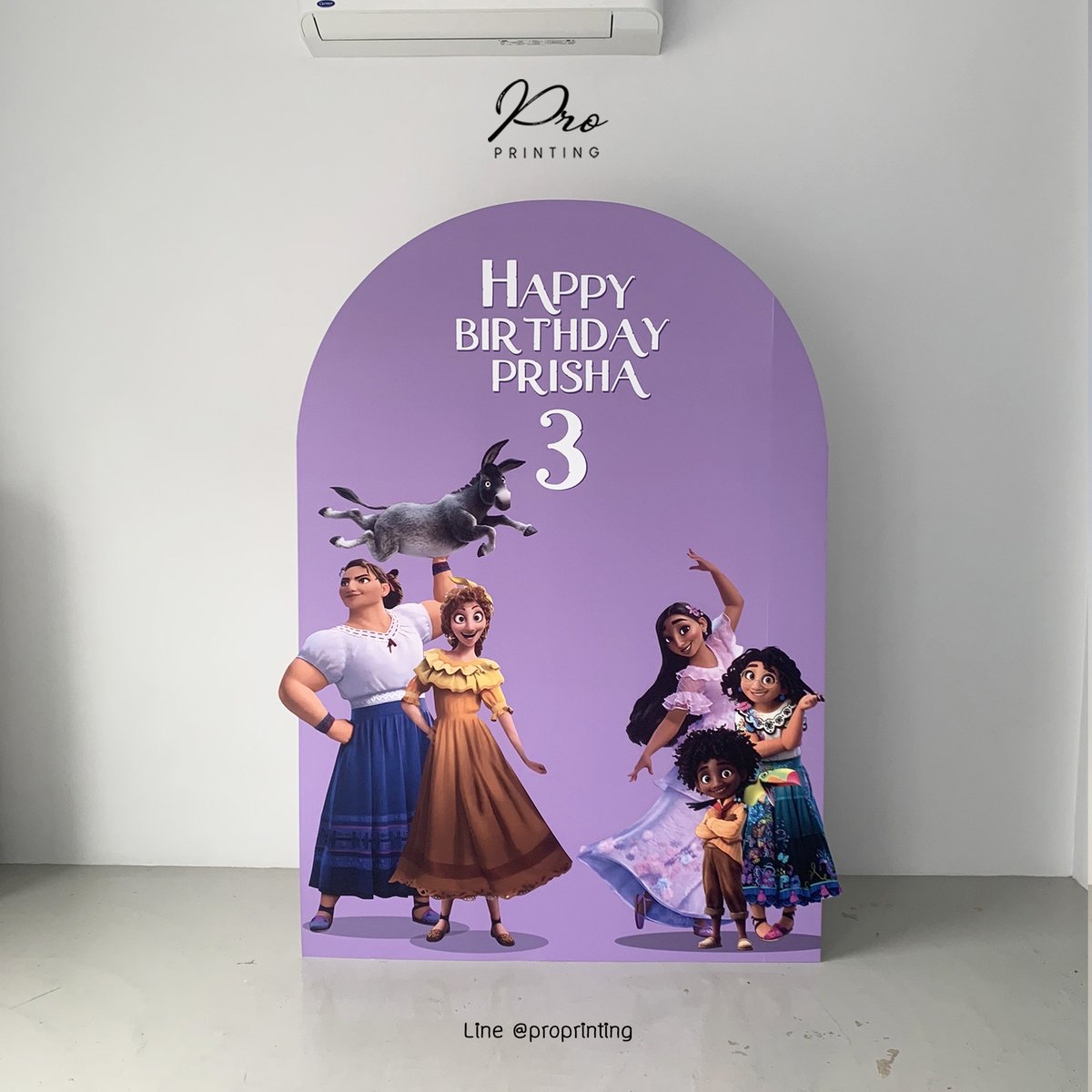 Pro printing กรอบแคนวาส สแตนดี้ ป้ายฟิวเจอร์บอร์ด tweet media