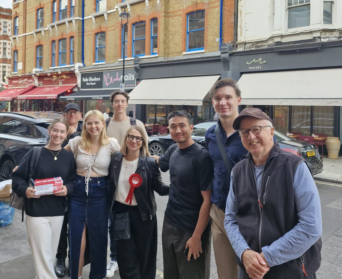 Cities of London & Westminster Labour Party 🌹 (@westminsterclp) on Twitter photo Really positive session in Fitzrovia last tonight canvassing for <a href="/fionaparker66/">Fiona Parker</a> to be our next councillor for the West End Ward. Really positive session in Fitzrovia last tonight canvassing for <a href="/fionaparker66/">Fiona Parker</a> to be our next councillor for the West End Ward.