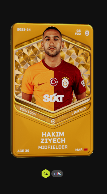 WalwhFC's tweet image. 🎁#SorareGiveaway🎁  

Hakim Ziyech #Giveaway 🇲🇦

To win; 

▪️ Follow @WalwhFC 
▪️ Like❤️&amp;amp; RT🔄 this tweet

If you don&apos;t have #sorare account, join with this link to win extra 50$  
sorare.com/r/walwhfc

Winner announced on 13/09 📷 ✔️