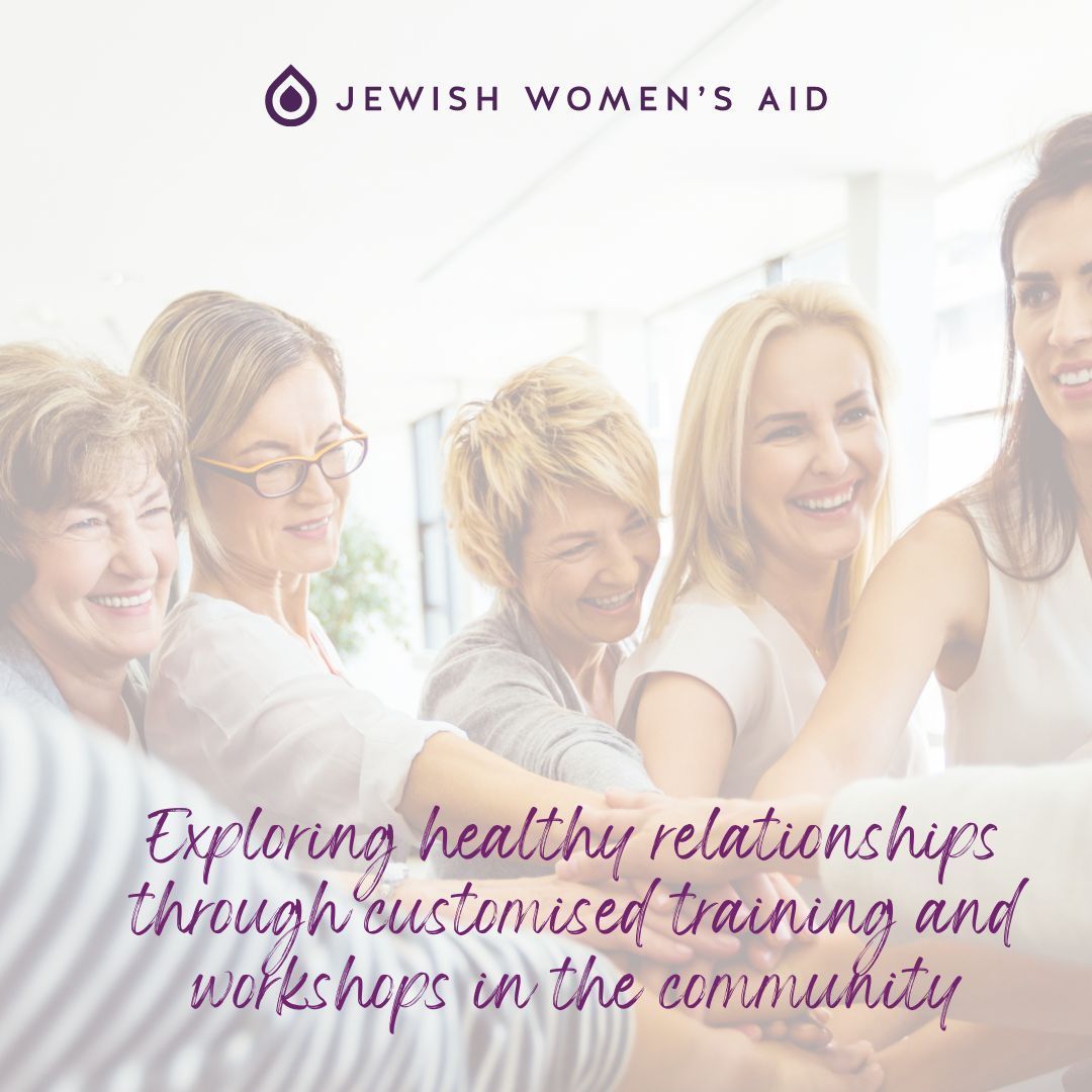 JewishWomensAid's tweet image. Empower your community with our tailored training and workshops on:
- Domestic Abuse Awareness
- Healthy Relationships
- Building a Consent Culture
Find out more about what training we can offer you at outreach@jwa.org.uk 
#CommunityTraining #EmpowermentThroughEducation