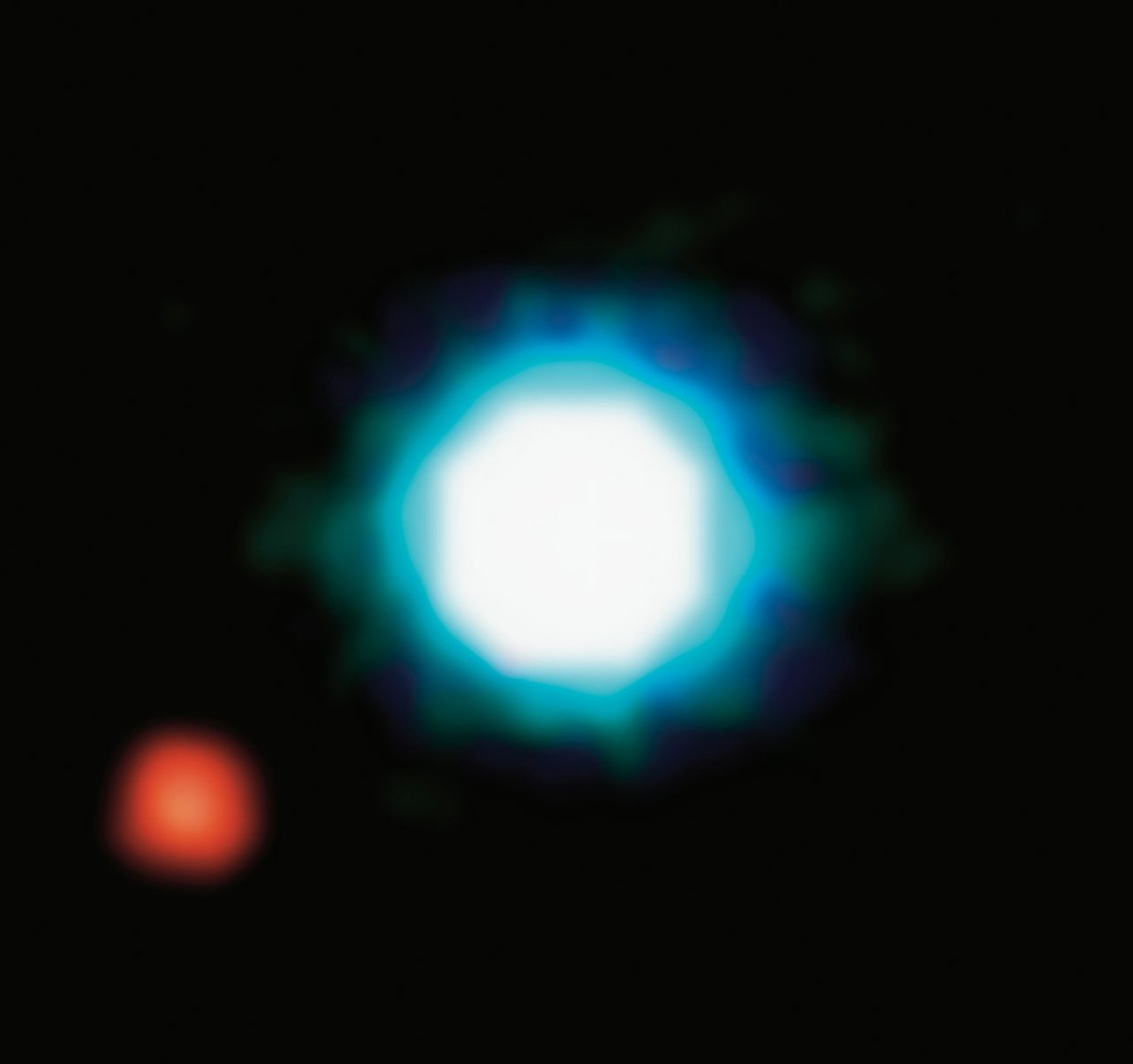 🪐 This is the first ever direct image of a planet outside of our solar system: 2M1207b. Made #OTD, 20 years ago, by ESO’s #VLT. 

eso.org/public/news/es…

But did you know it almost didn’t happen? 🧵👇1/