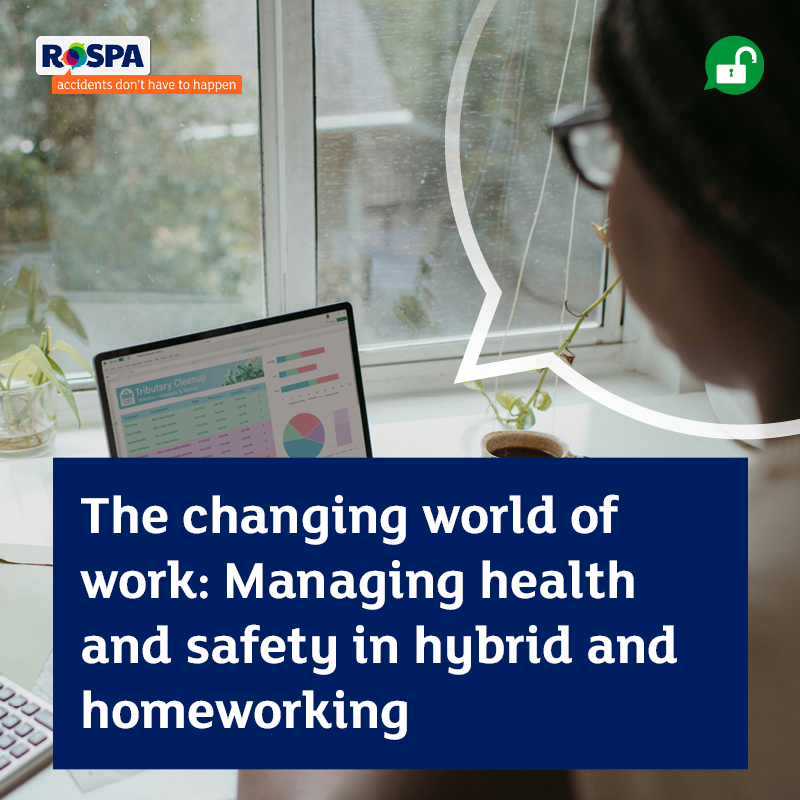 RoSPA's tweet image. In our brand-new feature article, Becky Spencer reports on the changing world of work: rospa.com/news-and-views…

#homeworking #news #safety #healthandsafety #hybridworking #workplacesafety