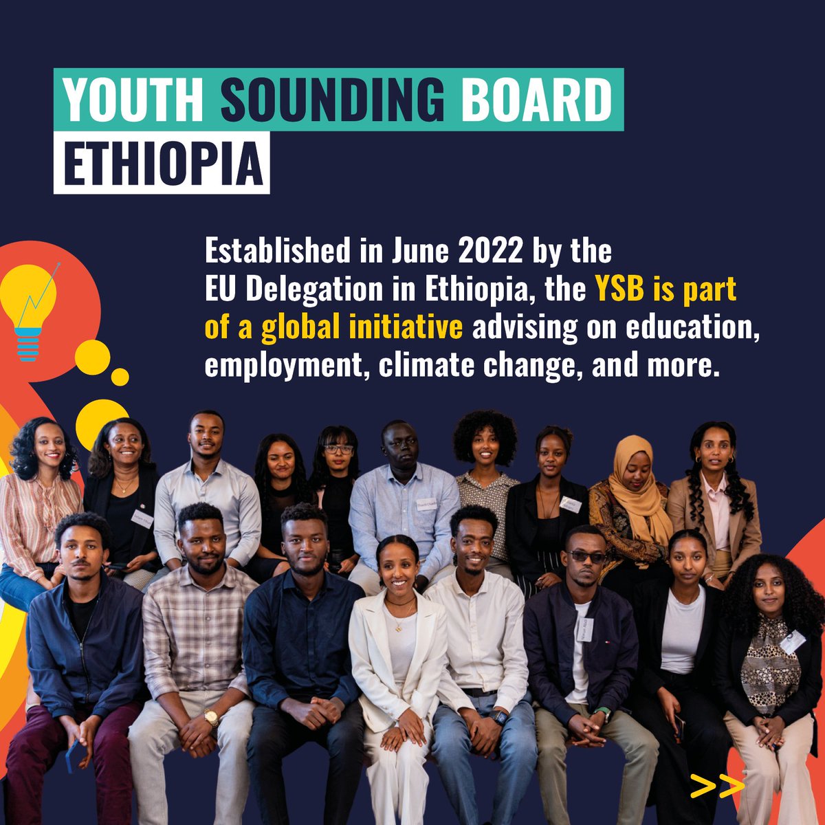 Selamawit Chaka is closing the digital divide for Ethiopian youth. 'Digital rights should be accessible to all.' 💻  #YouthLeadership #YSB #Ethiopia