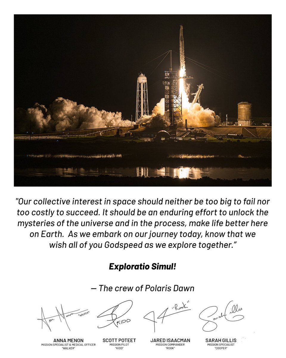From the crew of Polaris Dawn