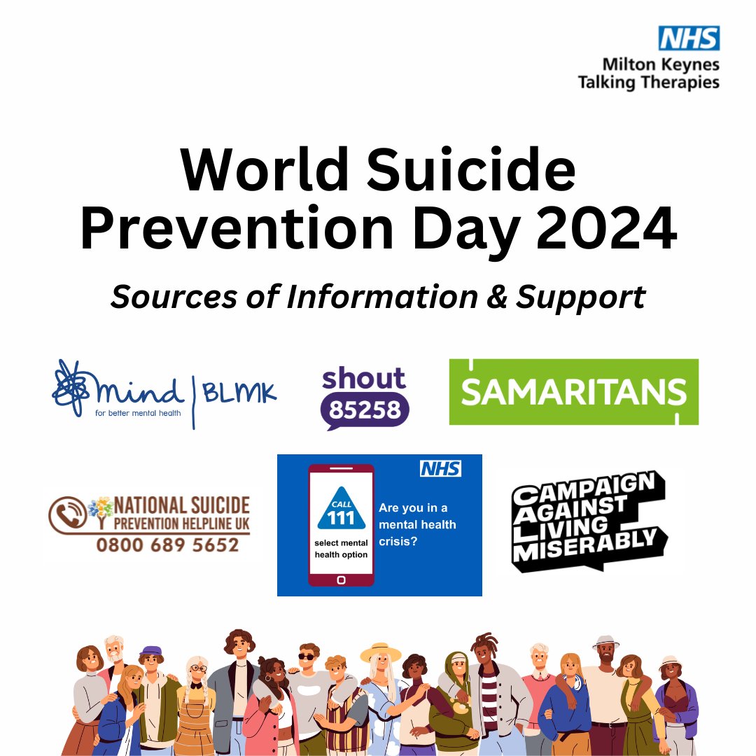 Today is World Suicide Prevention Day and this year’s theme is Changing the Narrative on Suicide. Every life lost to suicide is one too many, and if you or a loved one are struggling – you are not alone. 

#WorldSuicidePreventionDay #WSPD #mentalhealth #mentalhealthawareness
