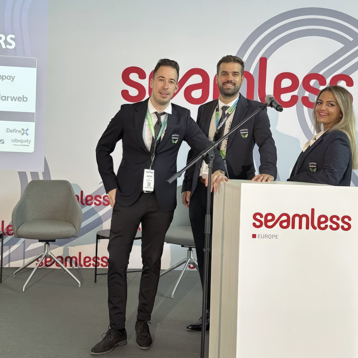 🚀 Day 1 at <a href="/SeamlessEU/">Seamless Europe</a> 2024 🌟

Wallester is in Munich, ready to explore the future of digital commerce! Say hi to Edouard, Fenicia, and Andrei at stand A88 🤝 Let’s connect, share insights, and make the most of Day 1 together 💚

#Wallester #SeamlessEU #SeamlessEurope