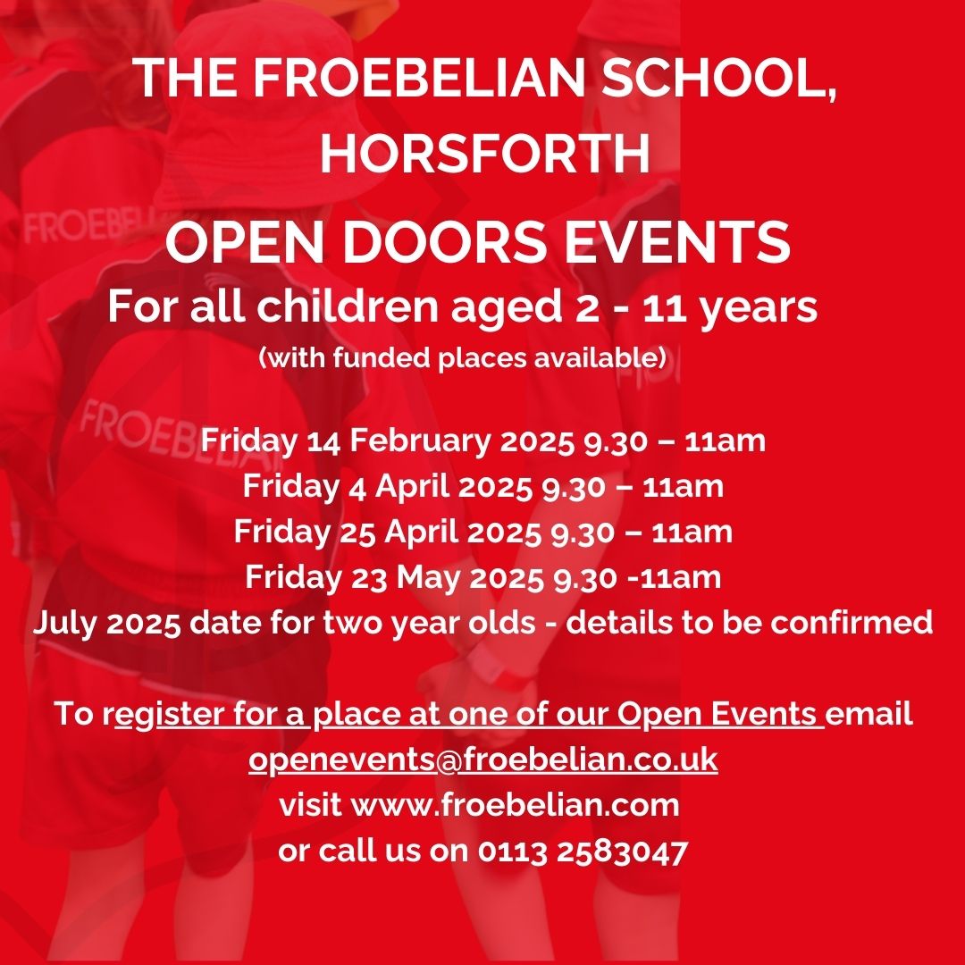 We are excited to welcome an unprecedented number of families to our Open Doors Morning on Friday. If you can't make it on Friday, we are holding a series of events throughout the year for places for all children from 2 - 11 years.  Visit the linktree in bio for more information