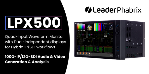 Leader Electronics tweet media