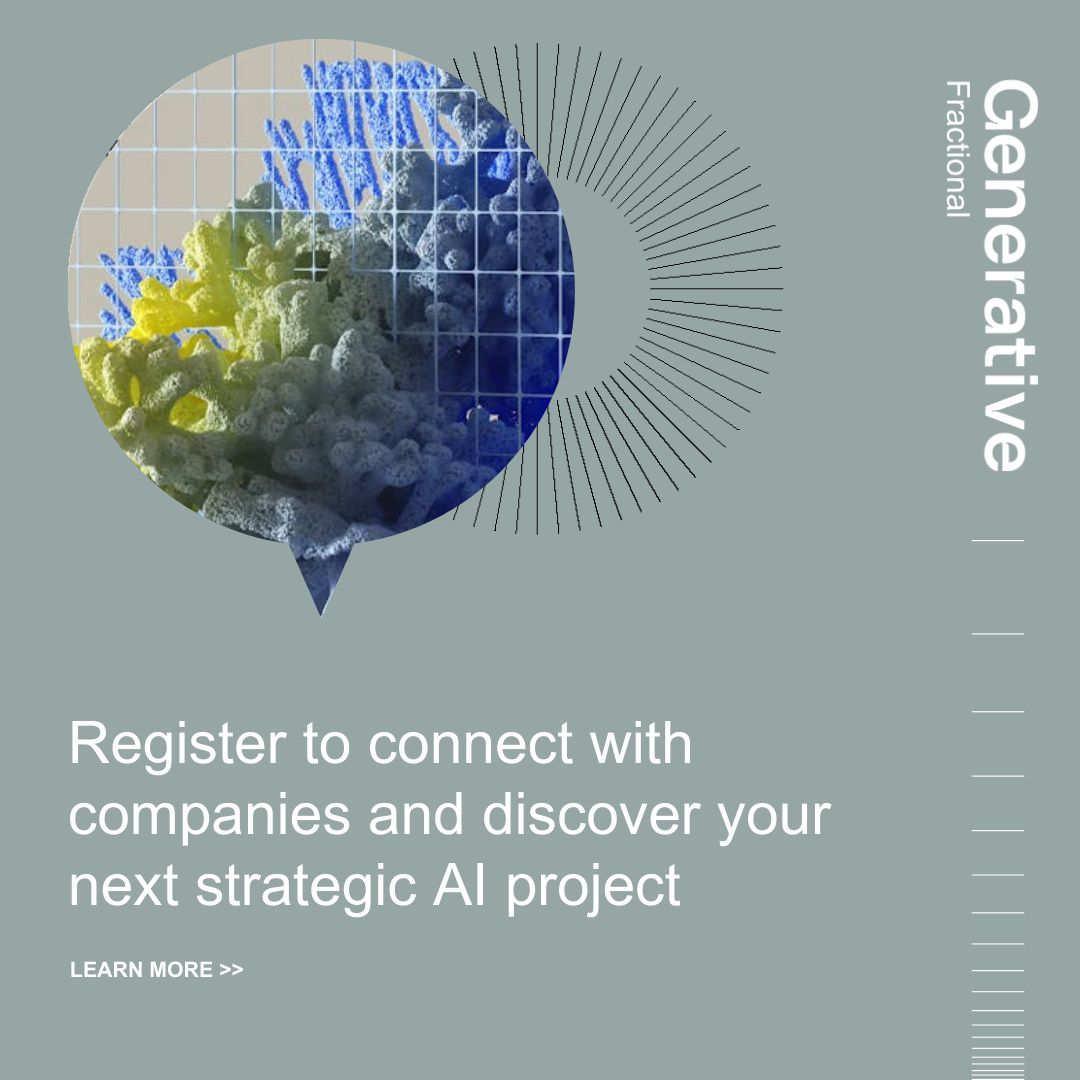 MyfractionalAI's tweet photo. Looking for your next strategic AI project?

With Generative Fractional you can find companies that are looking for AI expertise on a flexible basis!

▶️ Register your account
▶️ Create your profile
▶️ Connect with businesses

#AI #TechTalent #AIExperts #AIFuture #FractionalWork https://t.co/1hvX5uteJZ
