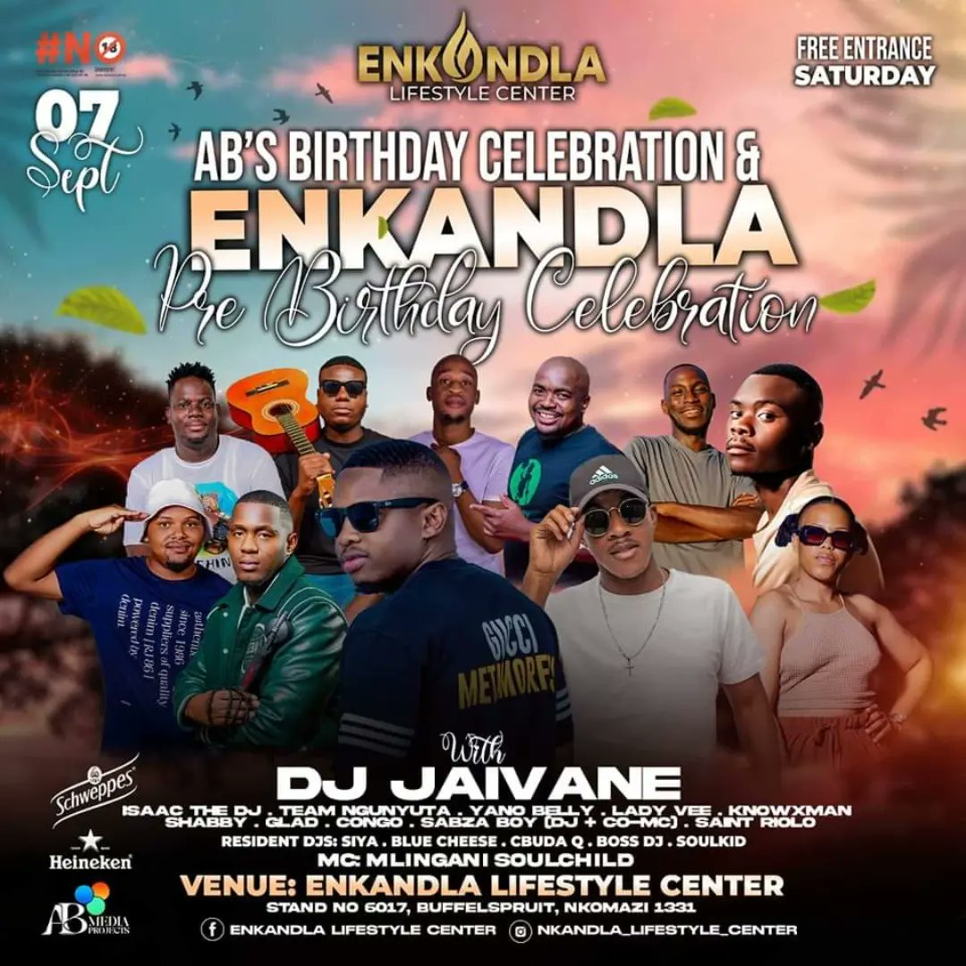 AB_Nysa's tweet photo. Crazy party we had ...thank you @Djy_Jaivane and @enkandlalifestylecenter https://t.co/HmUgp2XAaW