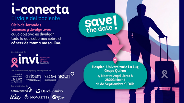 Fundación MÁS QUE IDEAS (@fundacionmqi) on Twitter photo 👉La jornada "El Viaje del Paciente", organizada por <a href="/asociacioninvi/">Asociación Invi</a>, tendrá lugar mañana en el <a href="/Hospital_LaLuz/">Hospital La Luz</a> (Madrid).
🟣Nuestra compañera <a href="/EstefaniaRom91/">Estefanía Romero</a> participará en esta jornada, que explorará el recorrido de los hombres con cáncer de mama.
docs.google.com/forms/d/e/1FAI… 👉La jornada "El Viaje del Paciente", organizada por <a href="/asociacioninvi/">Asociación Invi</a>, tendrá lugar mañana en el <a href="/Hospital_LaLuz/">Hospital La Luz</a> (Madrid).
🟣Nuestra compañera <a href="/EstefaniaRom91/">Estefanía Romero</a> participará en esta jornada, que explorará el recorrido de los hombres con cáncer de mama.
docs.google.com/forms/d/e/1FAI…