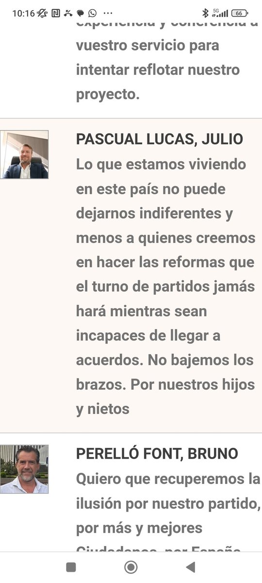 Pues la verdad es que sigo ilusionado con un país mejor!

Molaría ser compromisario de mi partido