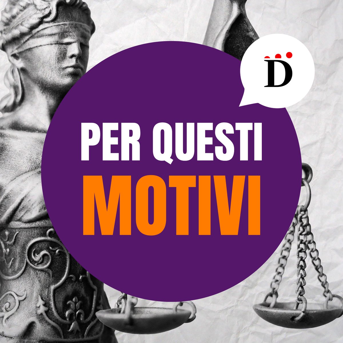 Domani (@domanigiornale) on Twitter photo Nel '76 si celebra il processo al nucleo storico delle Br. I brigatisti minacciano di morte gli avvocati chiamati a difenderli. Il compito ricadrà su Fulvio Croce, assassinato 5 giorni prima del processo
Ascolta Per questi motivi, il podcast di <a href="/giullimer/">Giulia Merlo</a>
open.spotify.com/episode/630HOE… Nel '76 si celebra il processo al nucleo storico delle Br. I brigatisti minacciano di morte gli avvocati chiamati a difenderli. Il compito ricadrà su Fulvio Croce, assassinato 5 giorni prima del processo
Ascolta Per questi motivi, il podcast di <a href="/giullimer/">Giulia Merlo</a>
open.spotify.com/episode/630HOE…