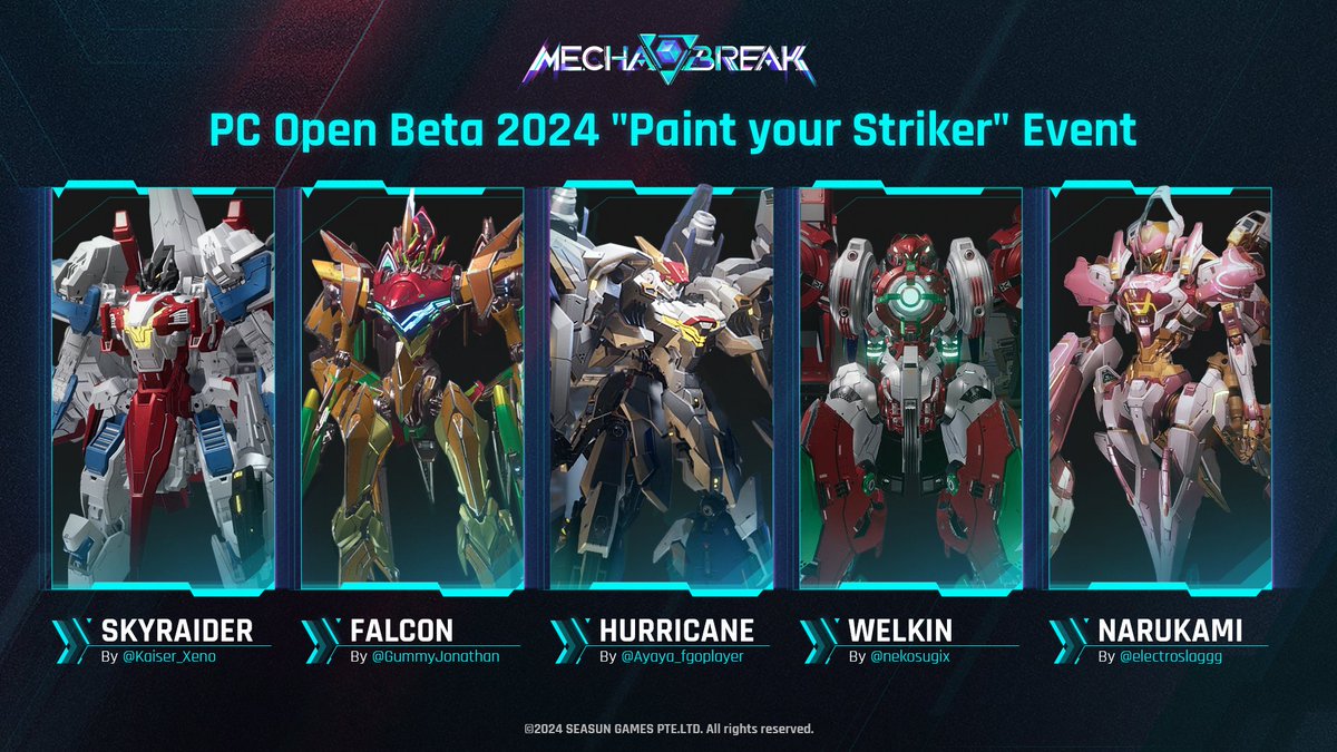 Mecha BREAK tweet media