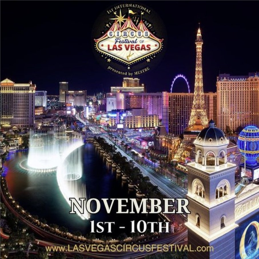 universtage's tweet photo. AT LAST an "International Circus Festival of Las Vegas"! Something with a vision and scope BEYOND CFA's 2015 Worldwide Circus Summit! We hope the FIRST of MANY! https://t.co/vVSJQtf06p